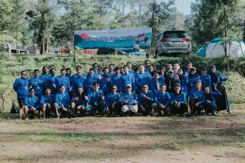 Suasana kerja tim DHealth 2